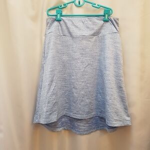 MPG women's size Medium go anywhere blue athletic sporty skirt